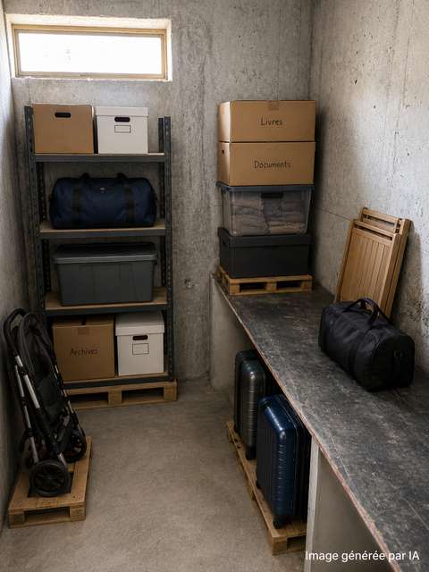 CAVE A LOUER : stockage / Bois d'Arcy
