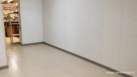 Stockage sur palette de 3 m² dans un