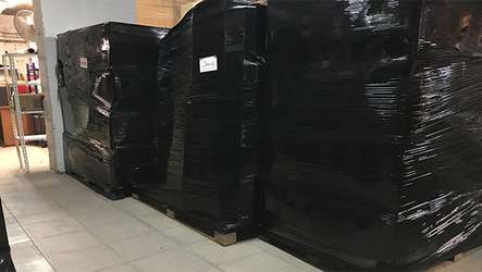 Stockage sur palette de 6 m² dans un entrepôt sécurisé