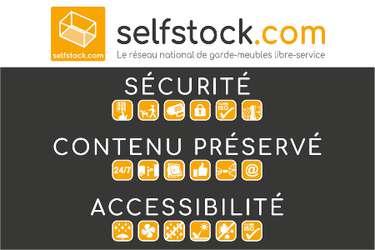 SELF STOCK Angers / Écouflant - Location de garde-meubles en libre-service