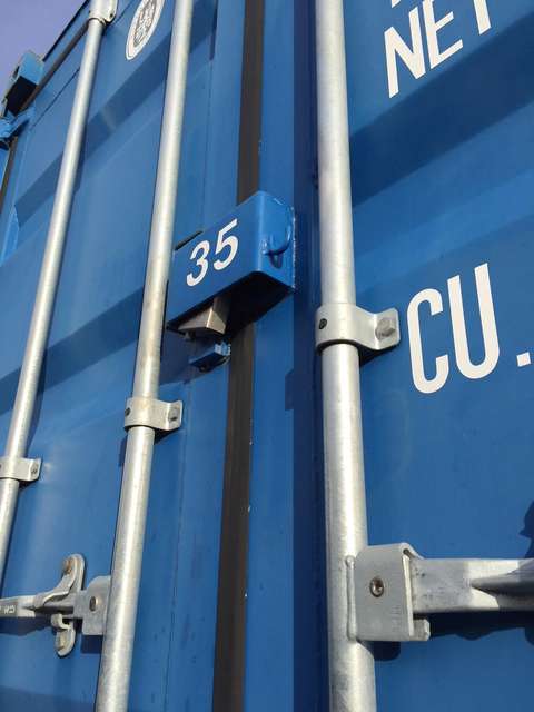 Box container sécurisé et privé - accès 24h/24