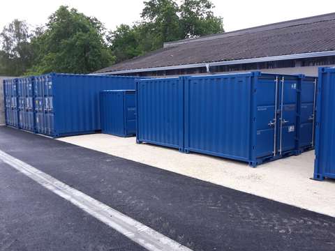 Container 3,5m² sec pour stockage