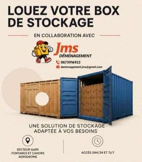 Box de stockage sécurisé - Cahors