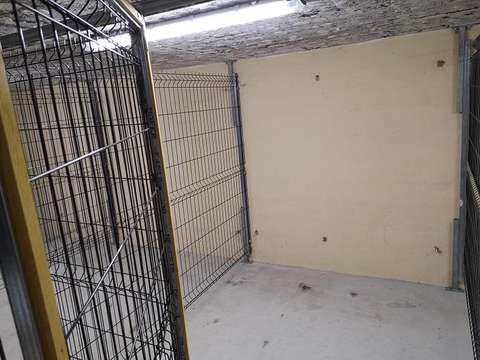Espace de stockage grillagé de 5m²
