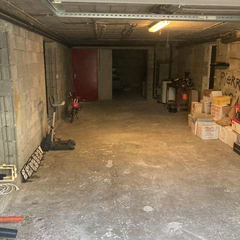 Stockage dans garage sécurisé