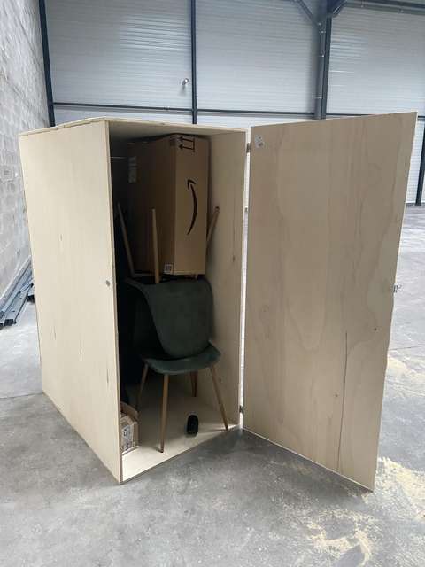 Box de 1,5 m3 dans un entrepôt sécurisé