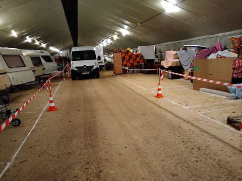 Emplacement de stockage-10 m2 dans local sécurisé