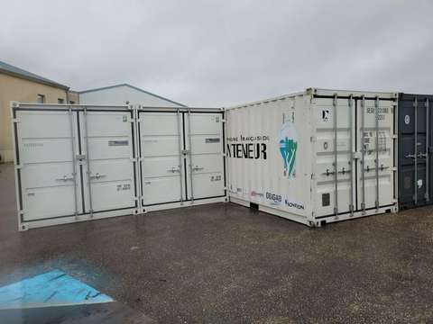 Container maritime sécurisé -14m² à Dole
