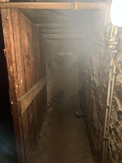 Cave sèche sécurisée en sous sol