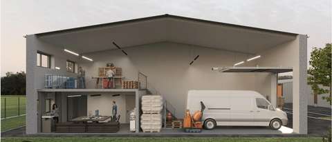 Entrepôt de stockage ultra-sécurisé, sec et ventilé -
