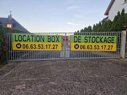 Location box de stockage garde meuble