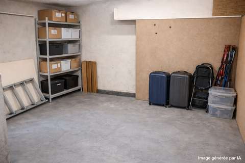 EMPLACEMENT 10m2 PARTAGé SOUS SOL REZ DE JARDIN