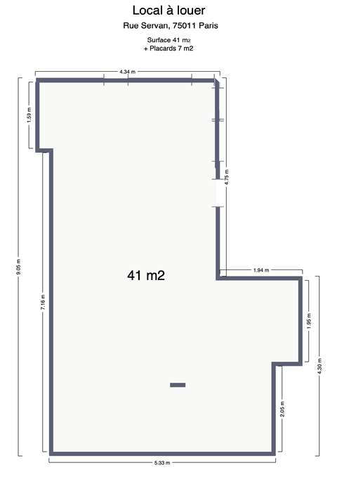 Espace de stockage (ultra sain) à louer