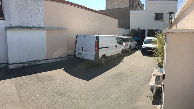 Stockage sur palette de 3 m² dans un