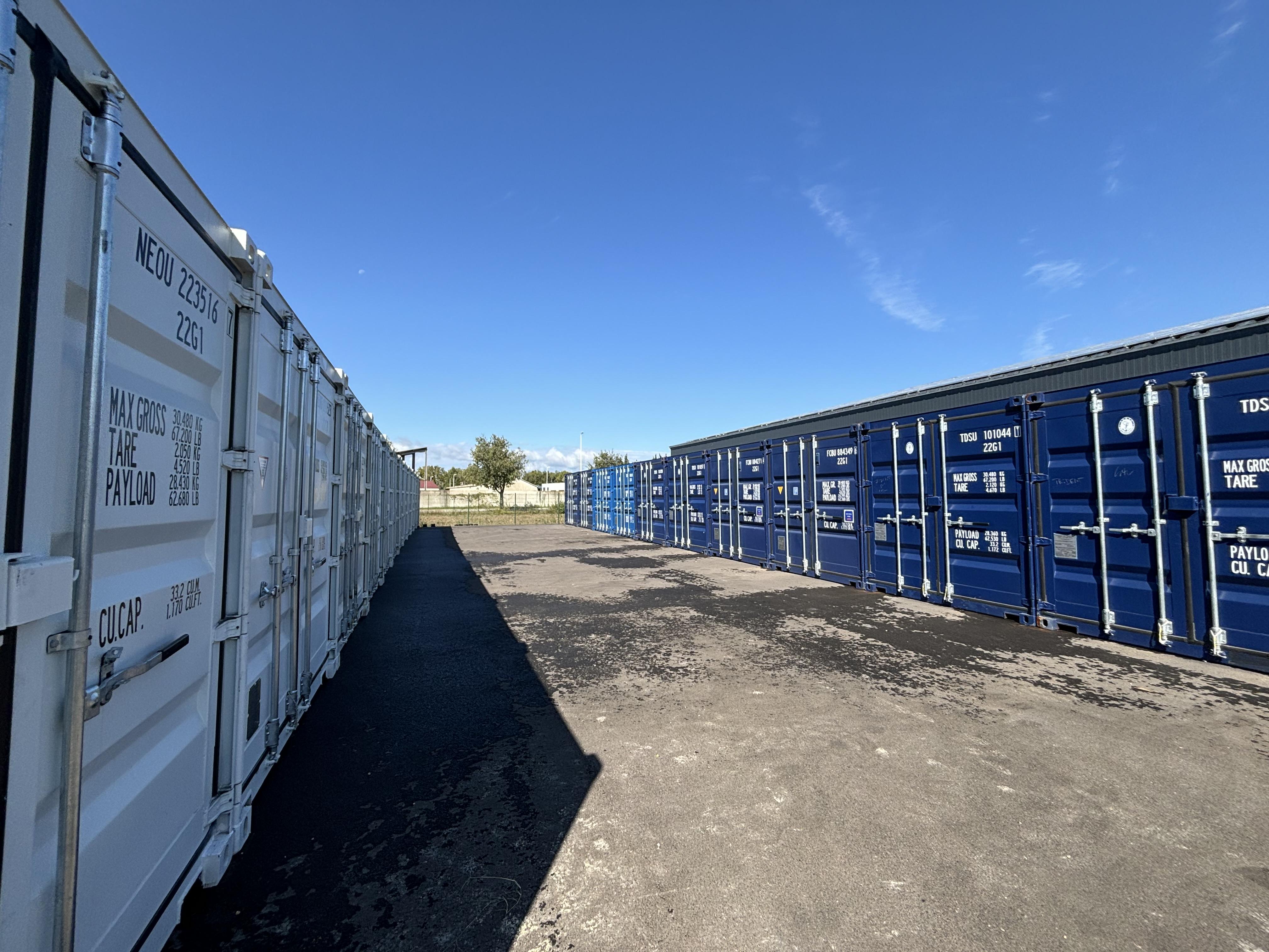 Stockage box garde meubles 17m3