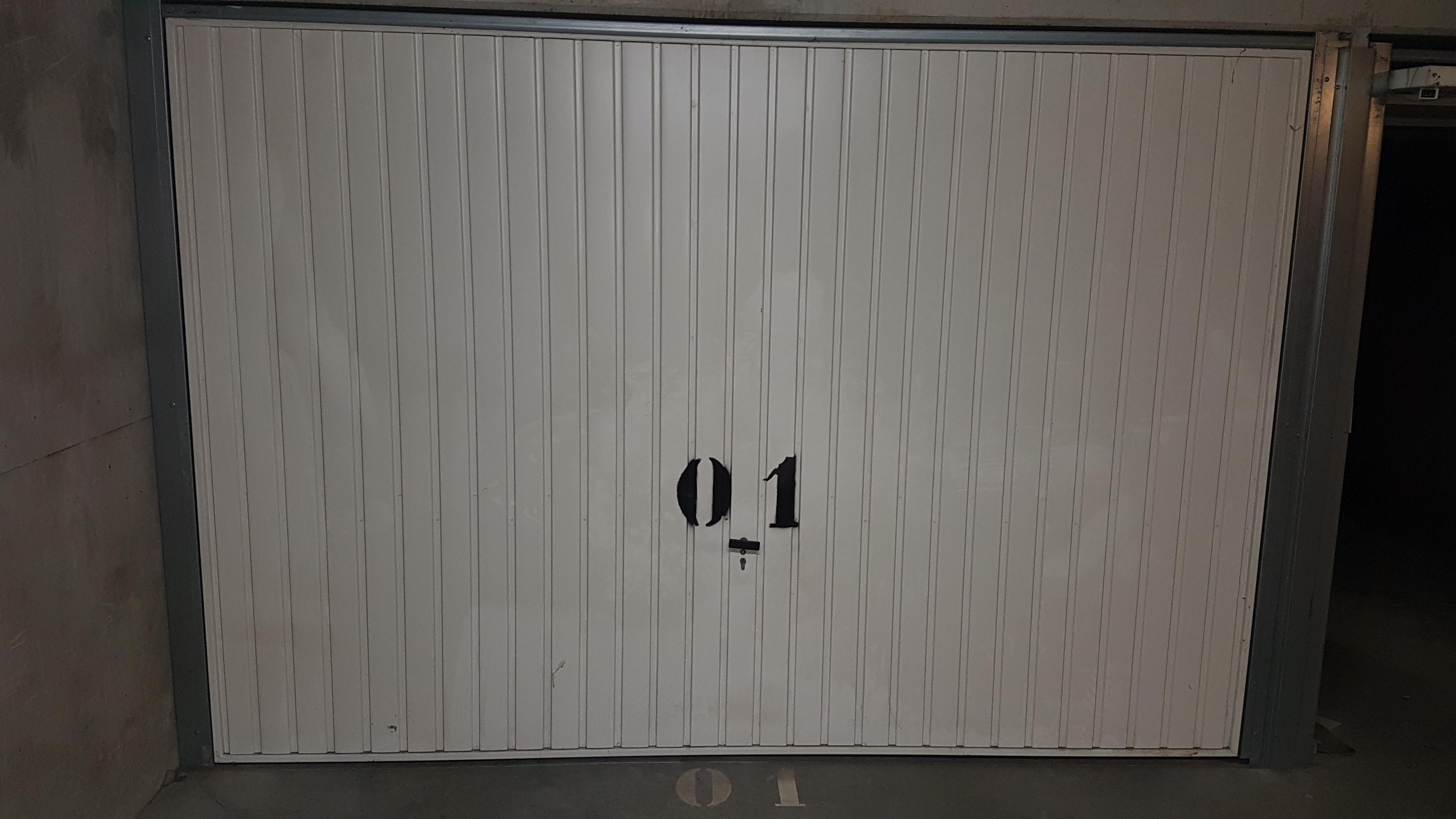 Garage sécurisé en sous-sol