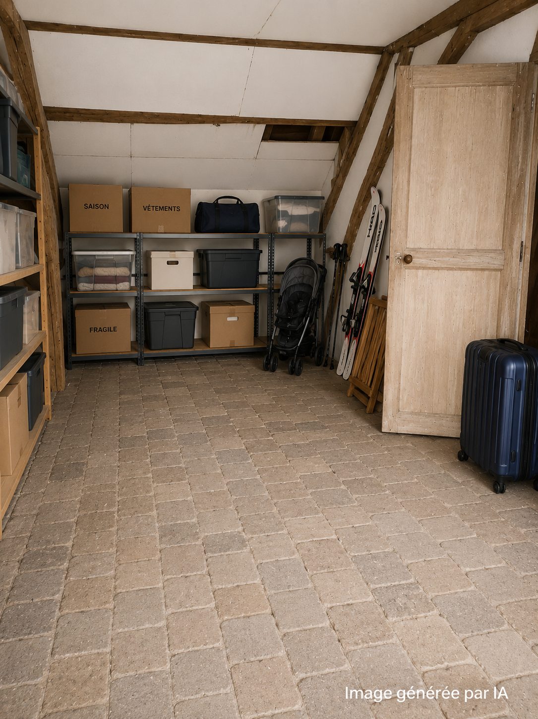 Grenier deuxieme partie 26m2 ou espace divisible 5-7-10-15-20-26