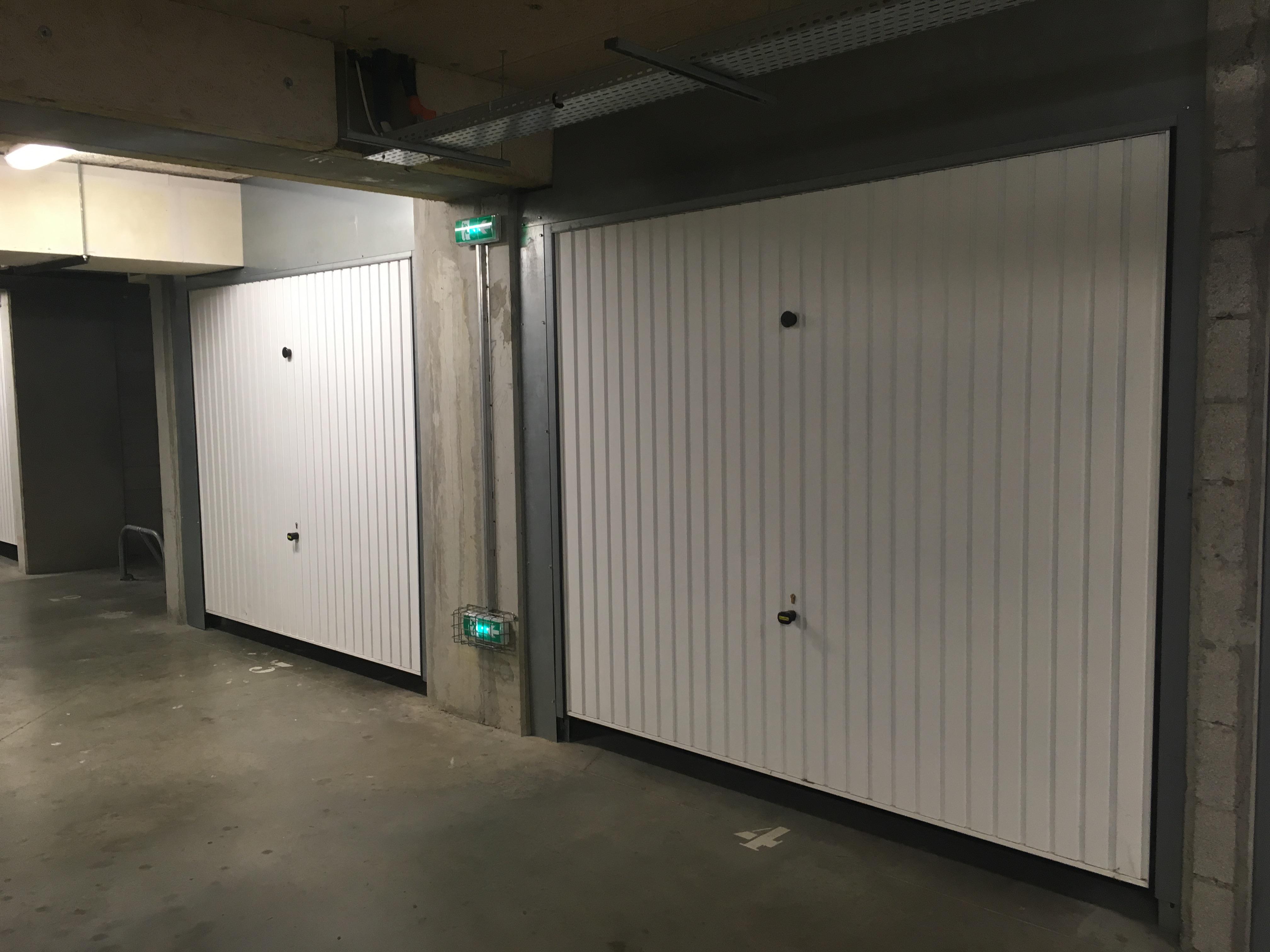 Garage sécurisé en sous-sol