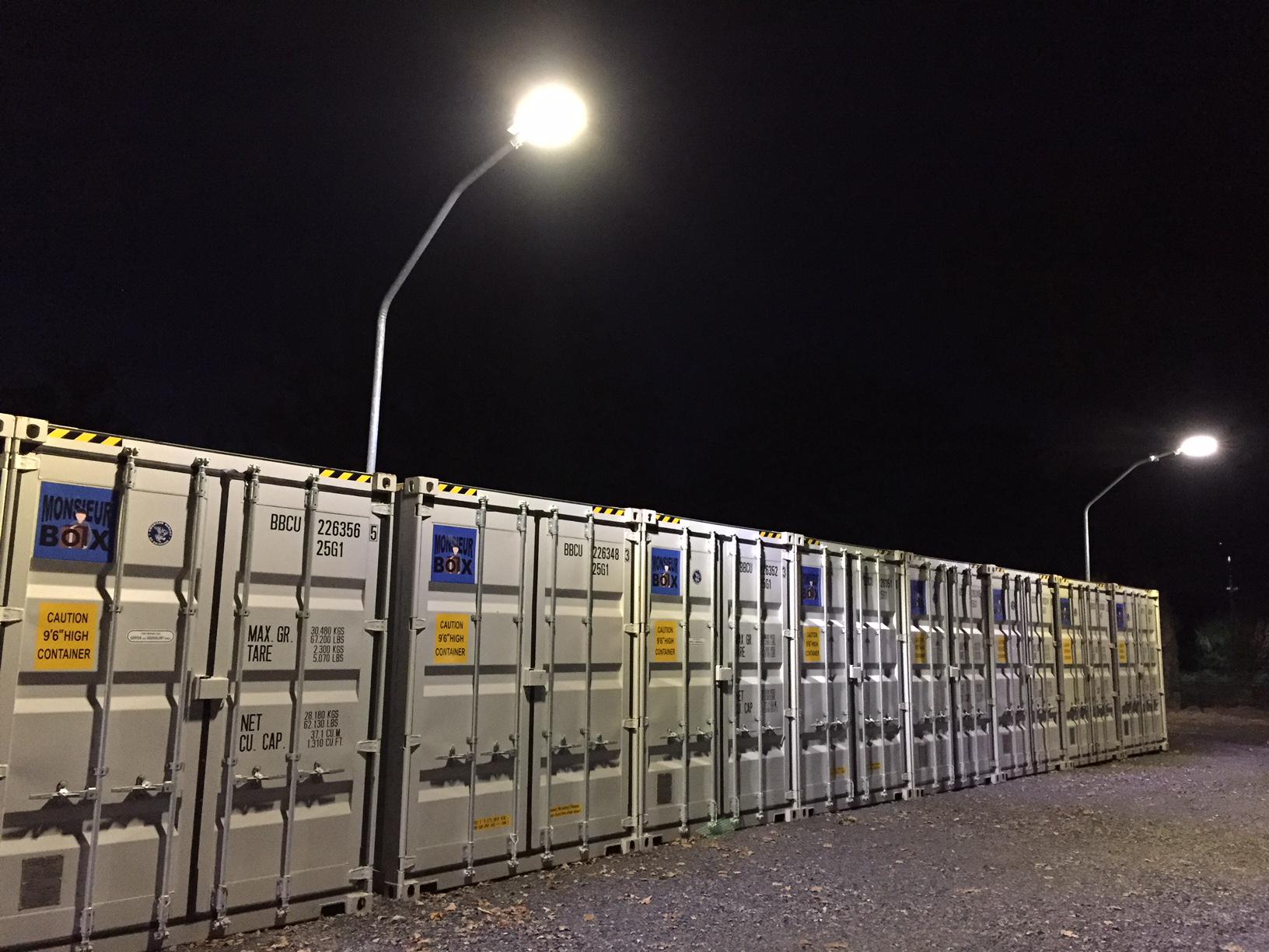 Box de stockage sécurisé en accès illimité 19m3