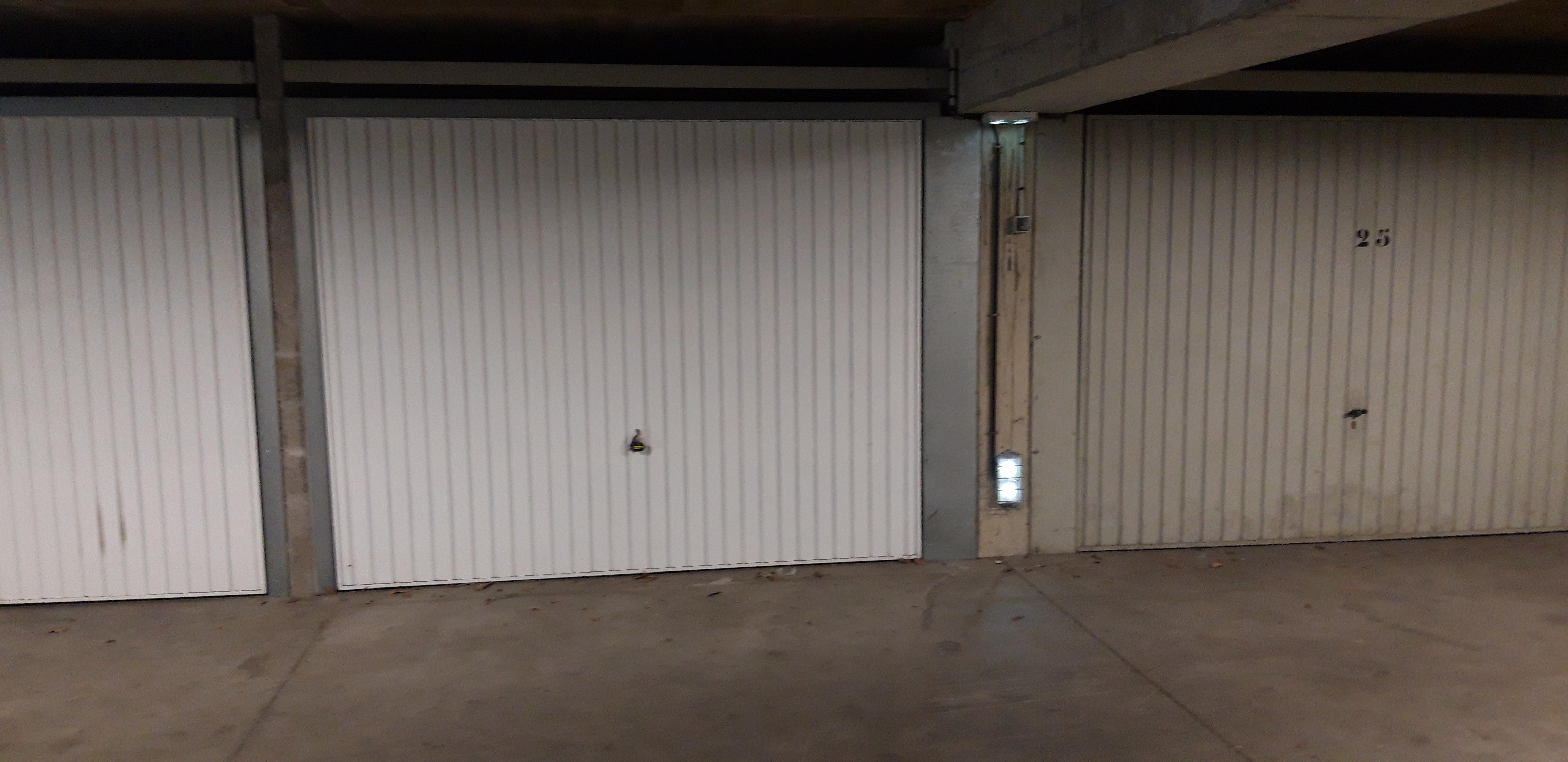 Garage sous sol sécurisé