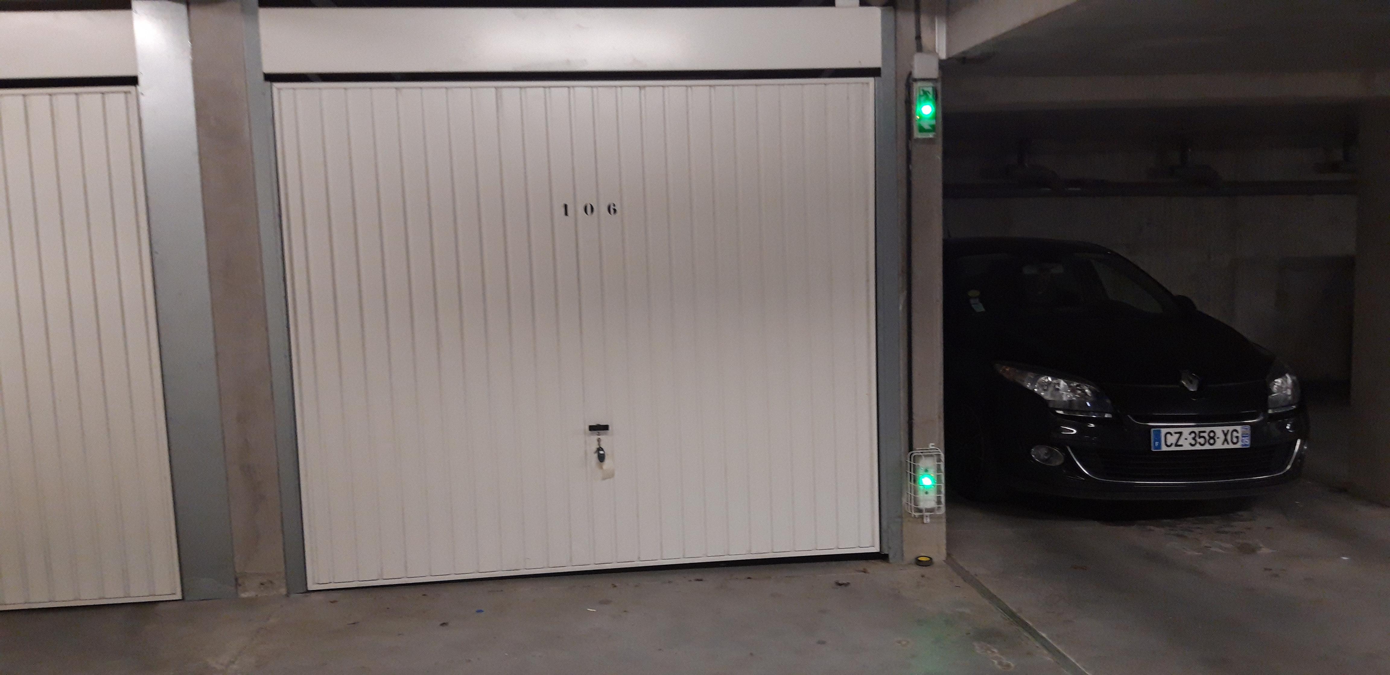Garage en sous sol sécurisé