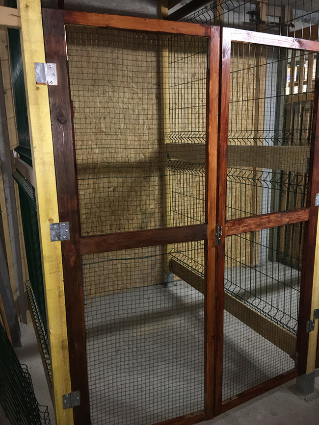 Box de stockage à louer dans sous-sol de