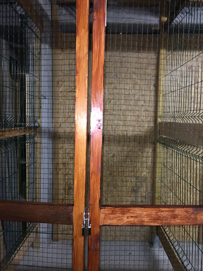 Box de stockage à louer dans sous-sol de