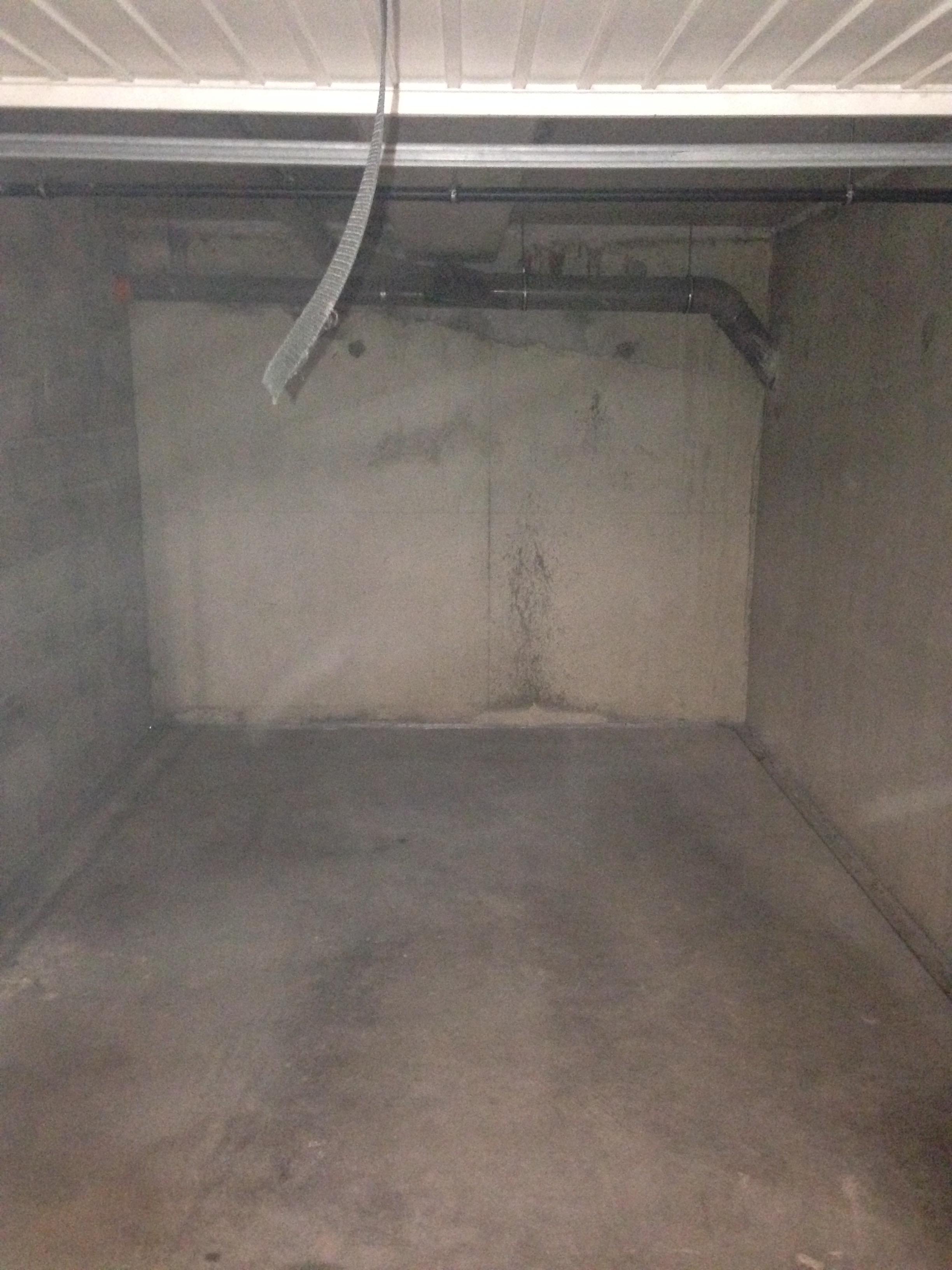 Garage sécurisé en sous-sol