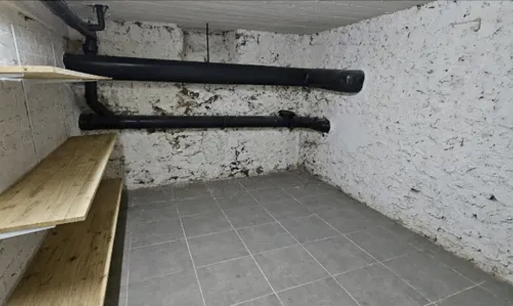 Cave saine en béton
