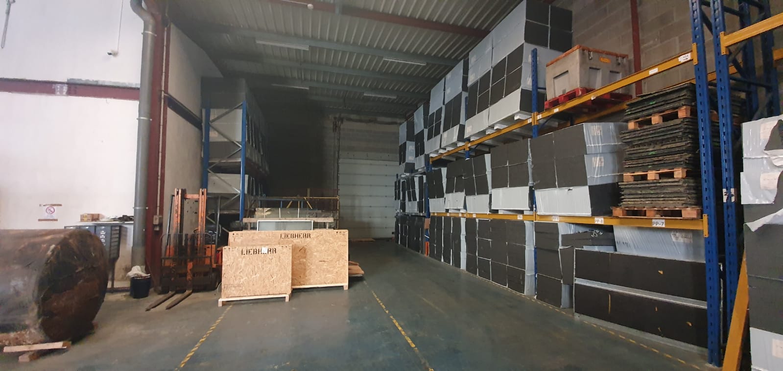 Stockage sur rack ou en vrac