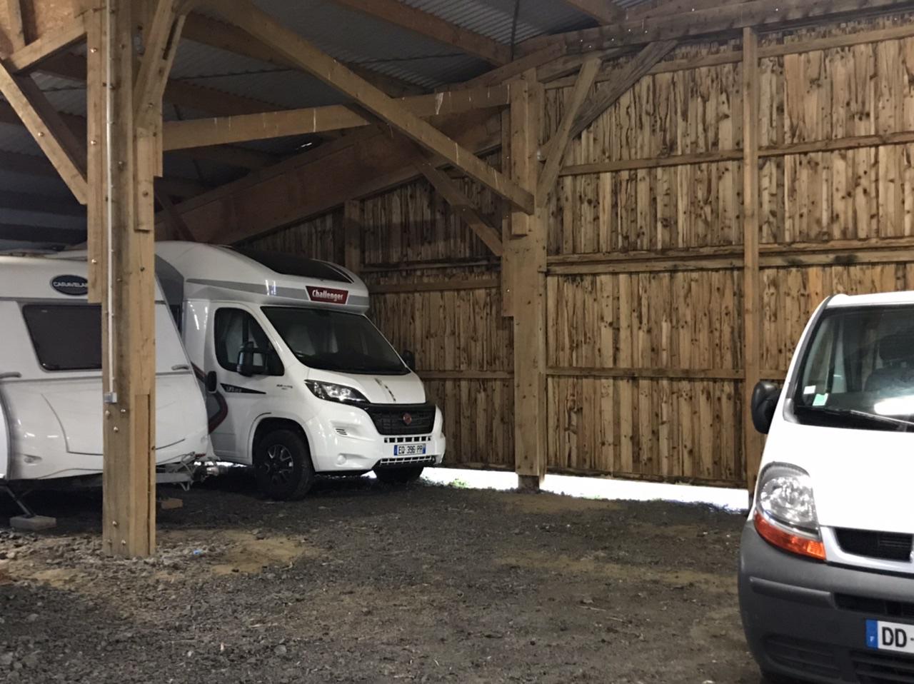 Stockage pour votre camping-car et caravane