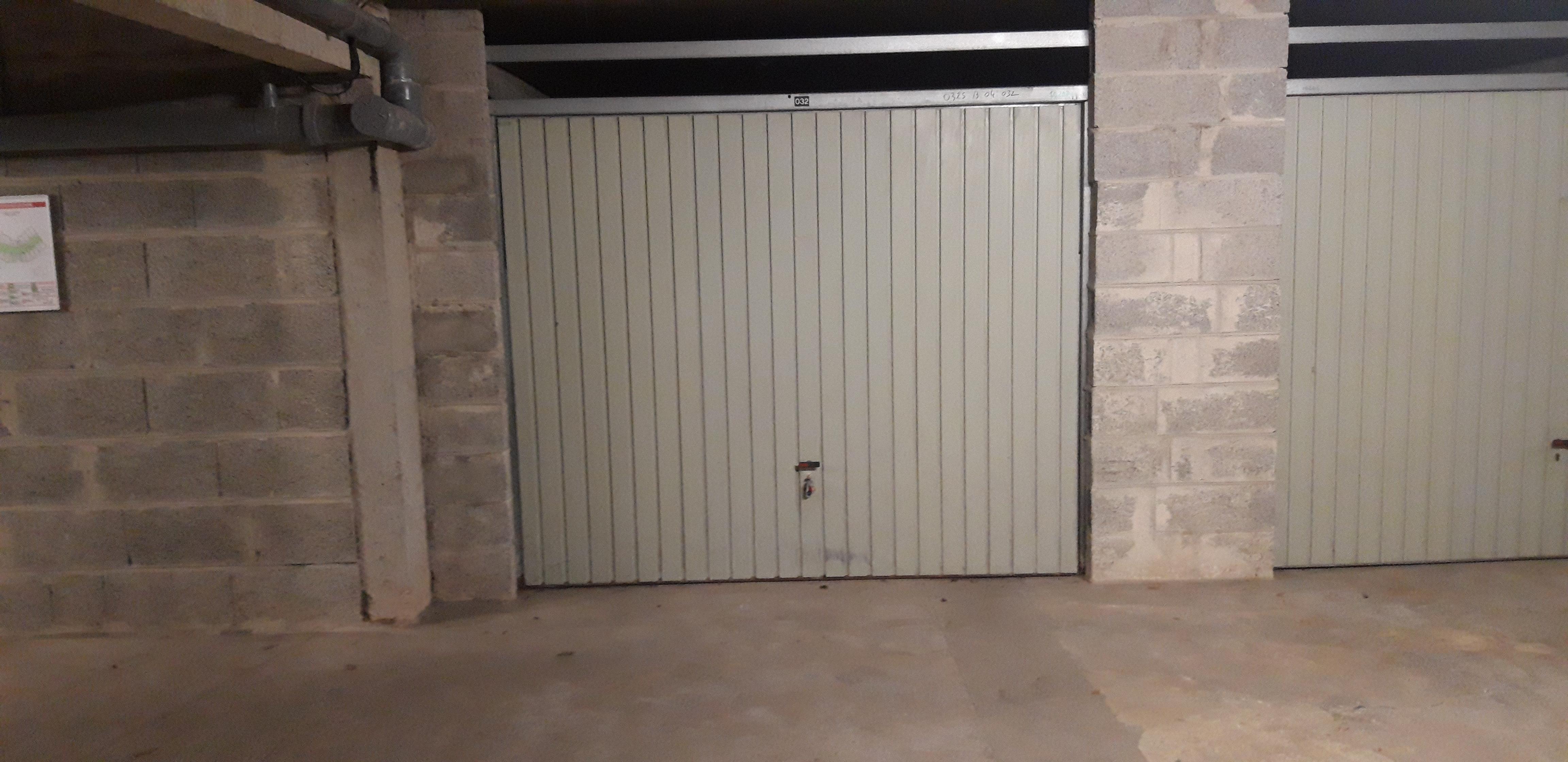 Garage sécurisé en sous-sol