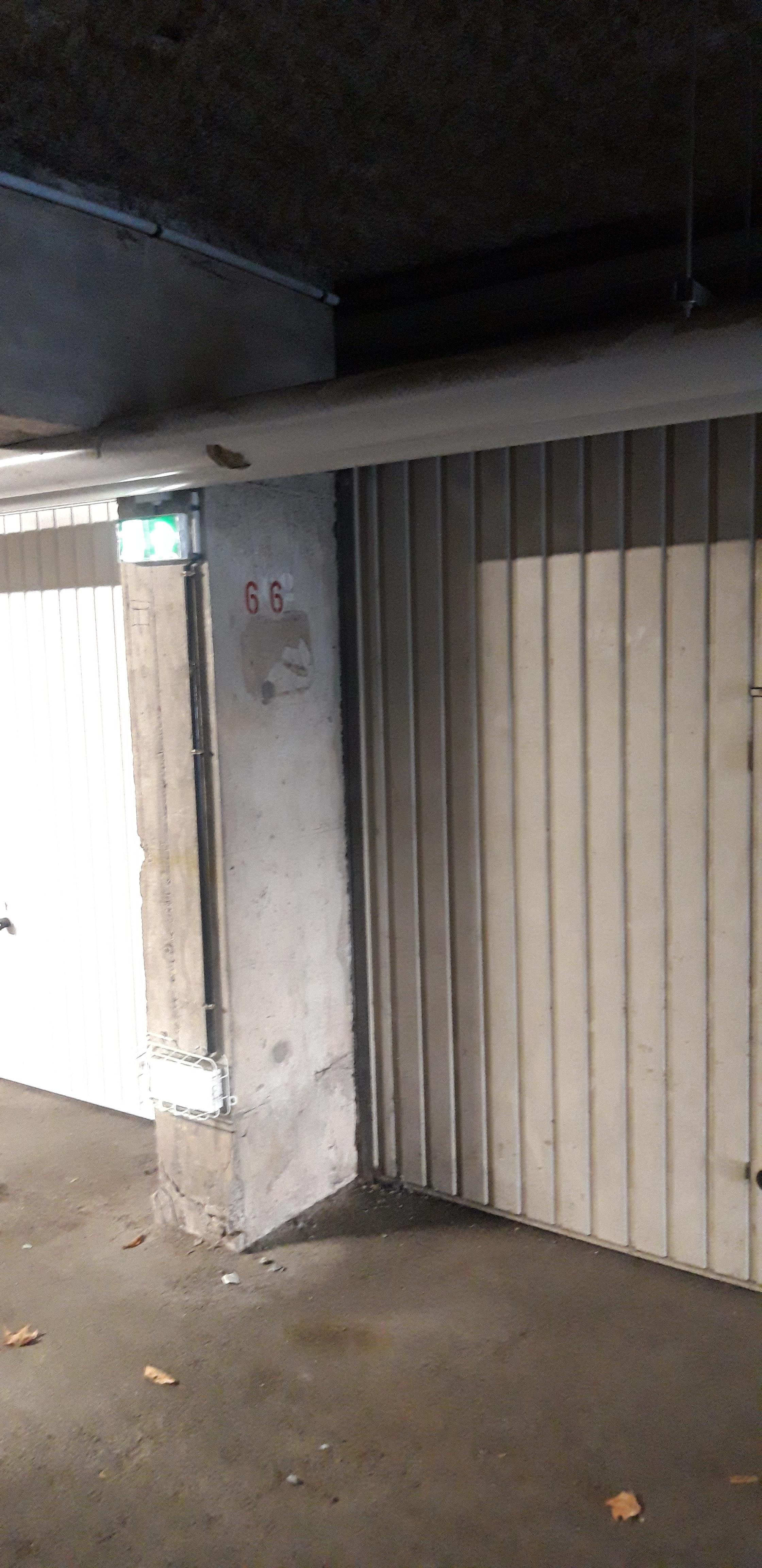 Garage sécurisé accès bip électronique