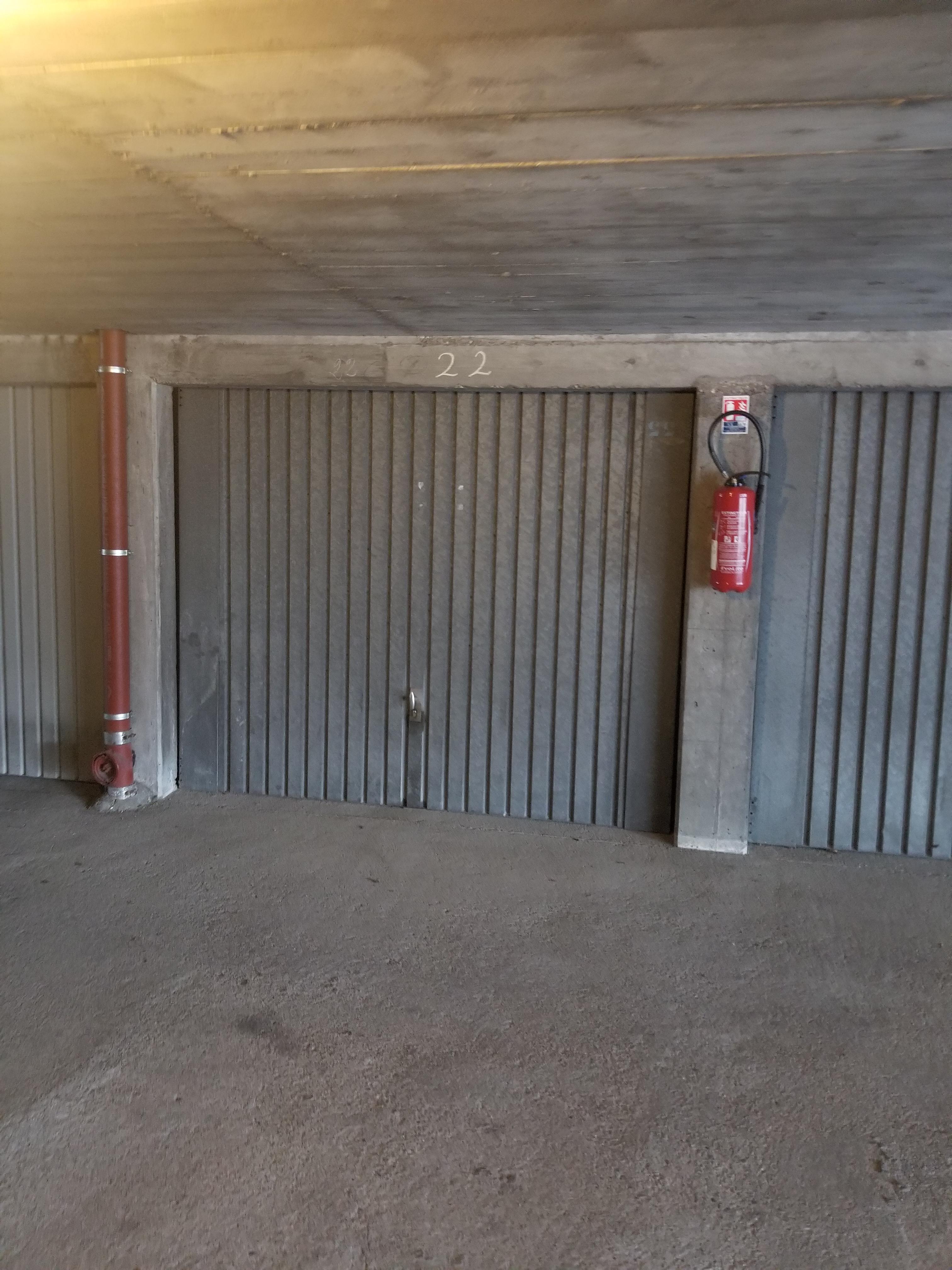 Garage sécurisé en sous-sol à Mulhouse