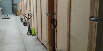 Garde meuble caisse en bois - Hondainville 8m2