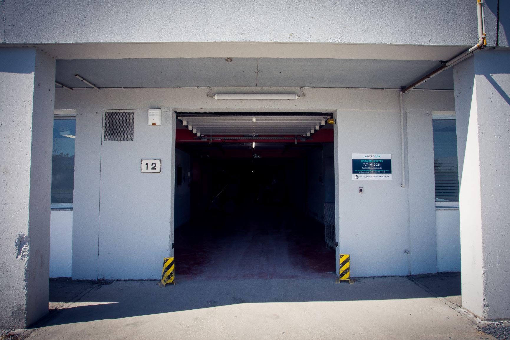 Box de stockage de 25 m² dans un