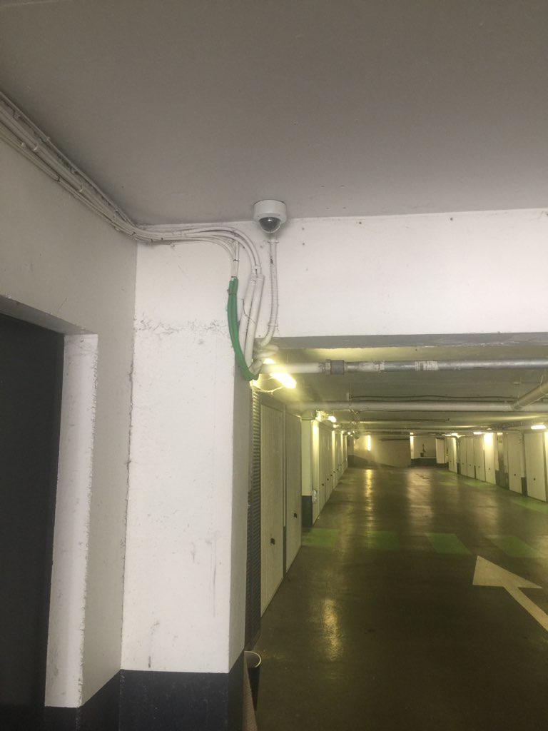 Parking 2 roues Chambourcy avec caméra de surveillance