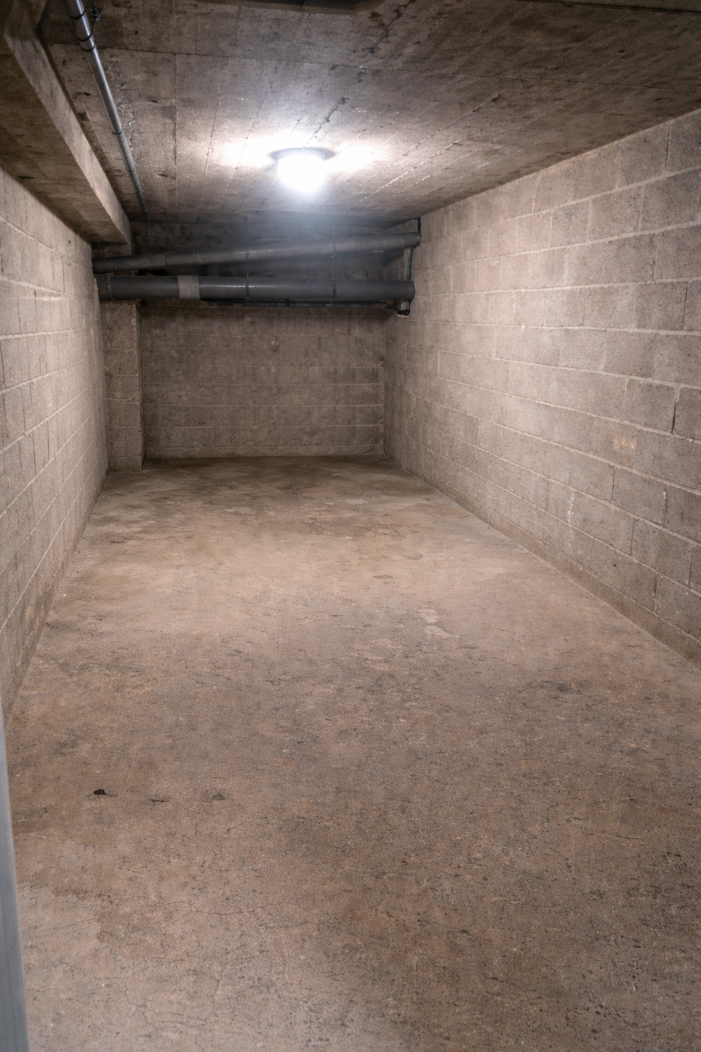 Box de stockage en sous sol