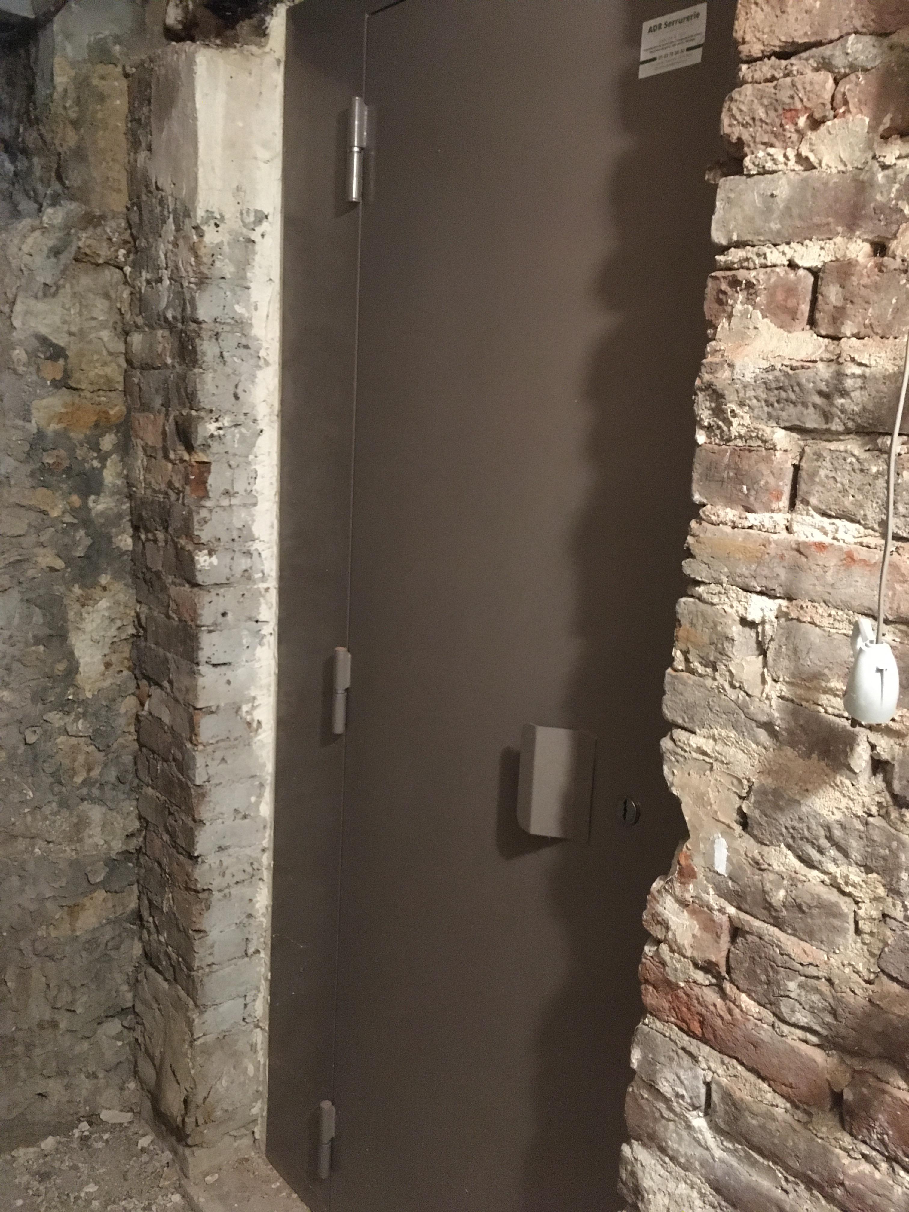 Cave sécurisée paris Nation 6m²