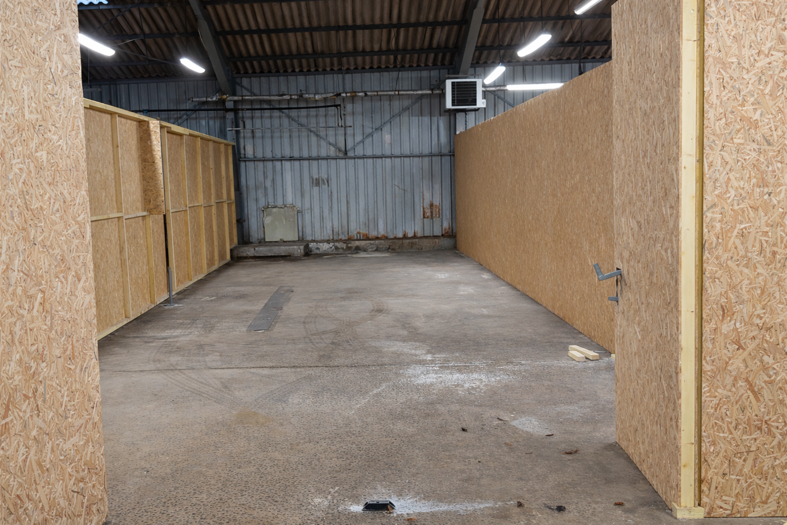 Box de stockage porte 4 m de haut,