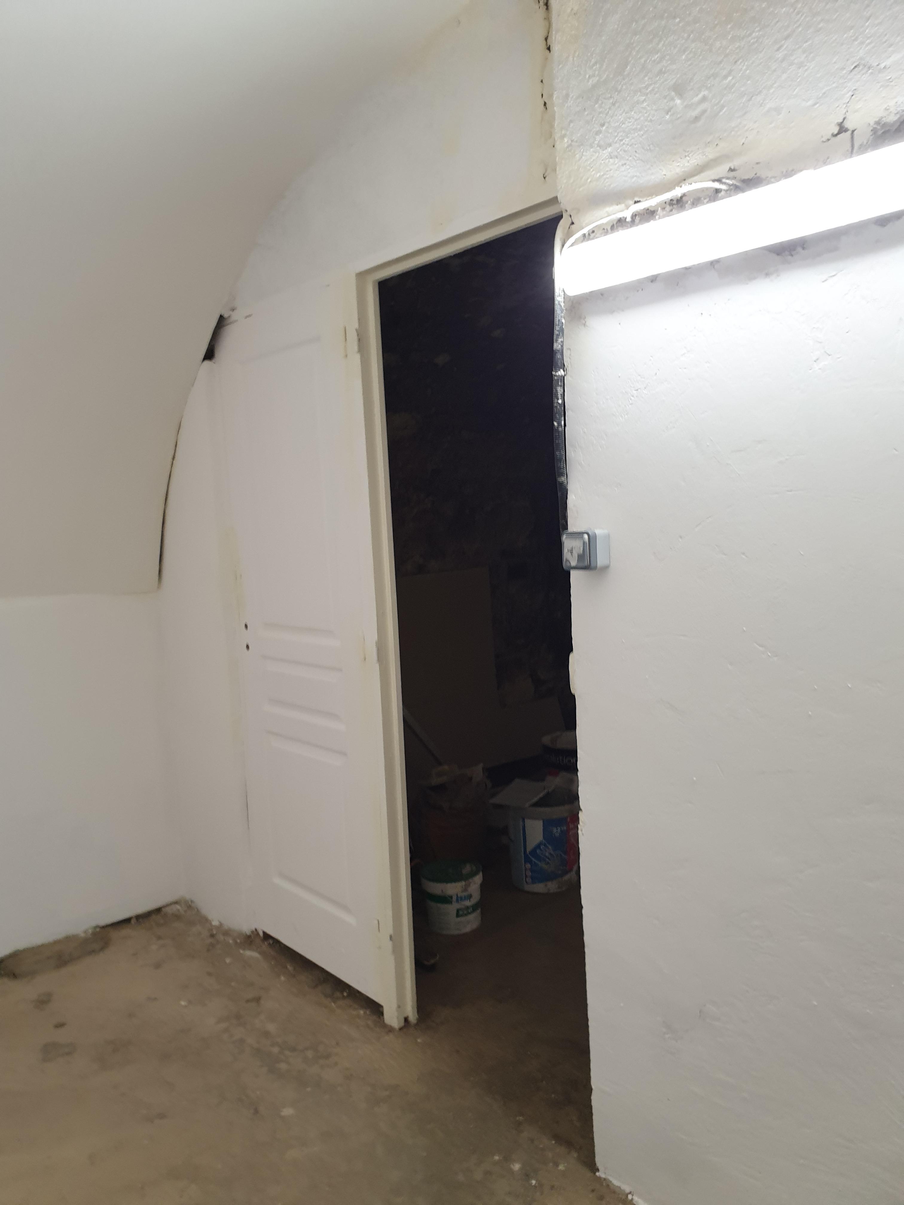 Garde meuble en sous sol