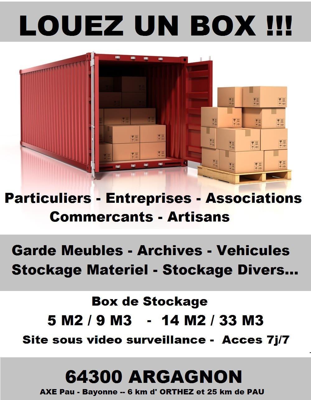 BOX SE STOCKAGE