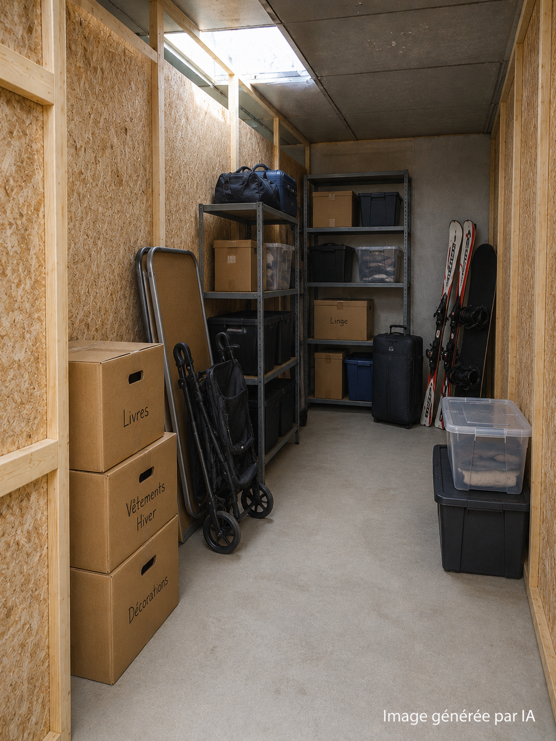 Box de stockage/ Garde meuble - 10m²