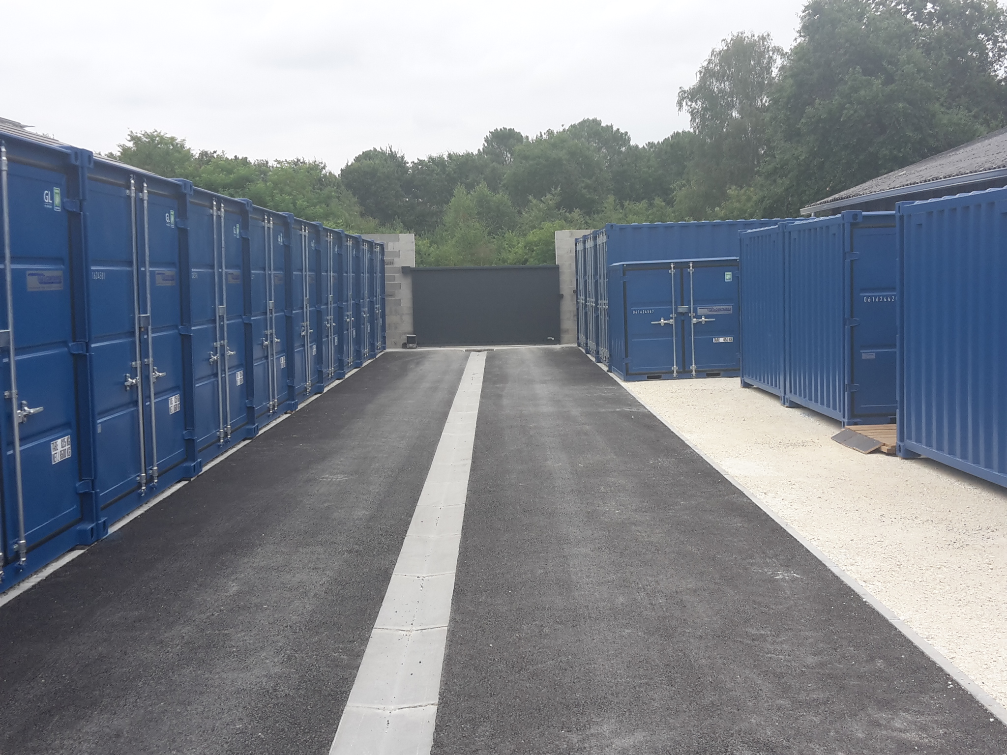 Container 3,5m² sec pour stockage