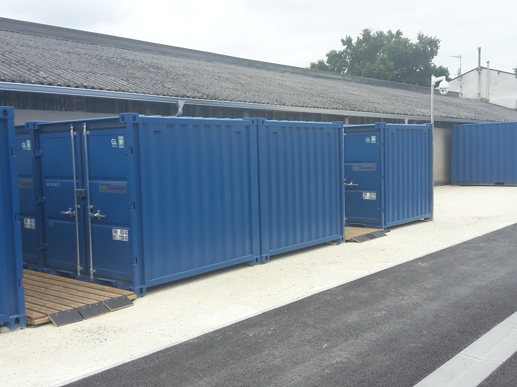 Container 3,5m² sec pour stockage
