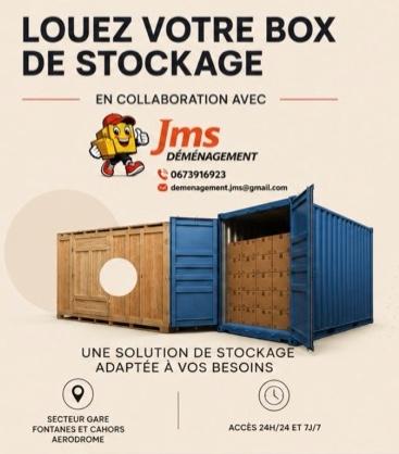 Box de stockage sécurisé - Cahors