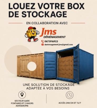 Box de stockage sécurisé - Cahors