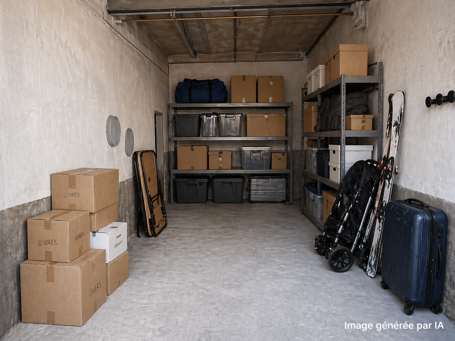 Metz centre, box de stockage de 15 M2