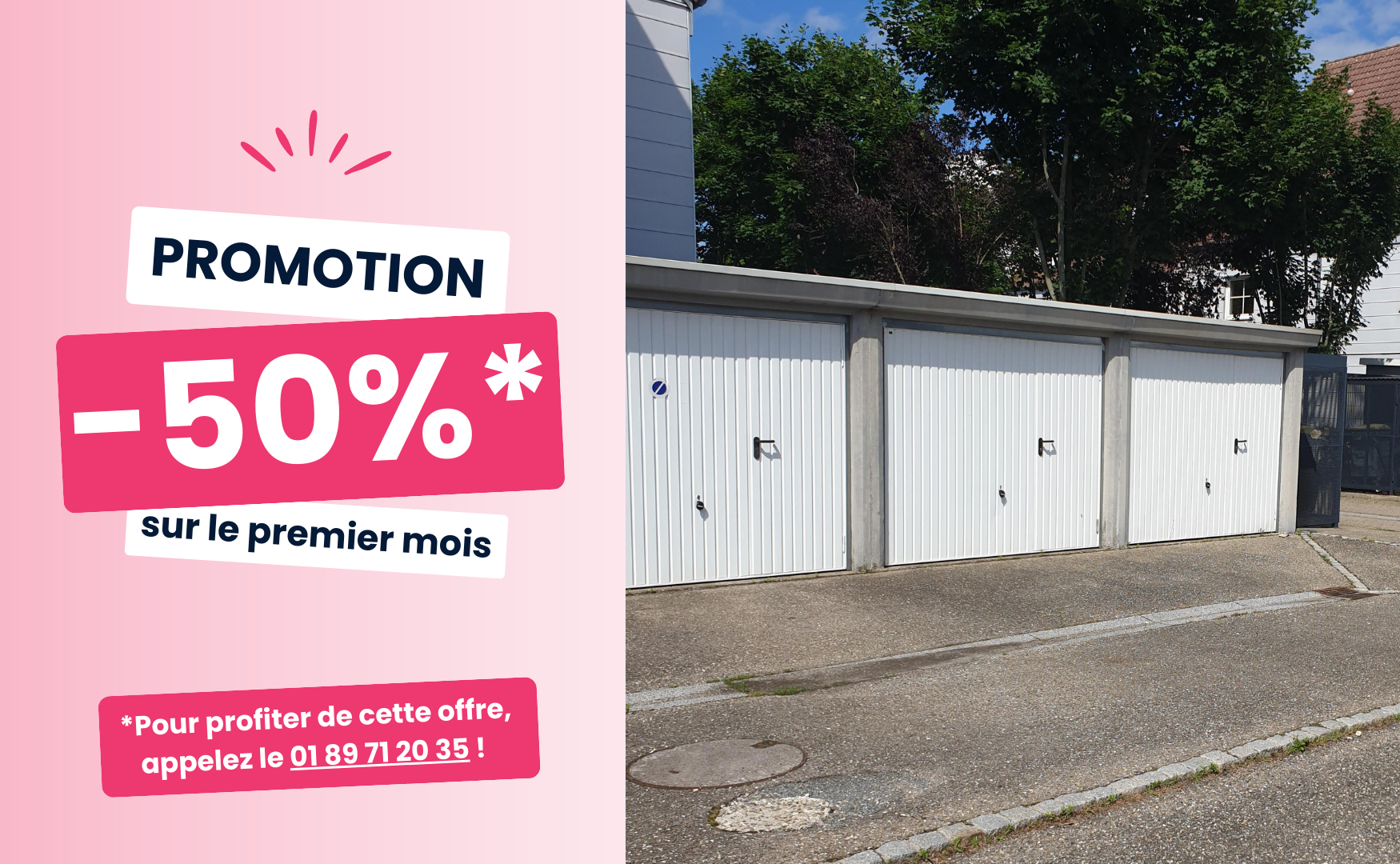 Louer : box / garage / parking fermé