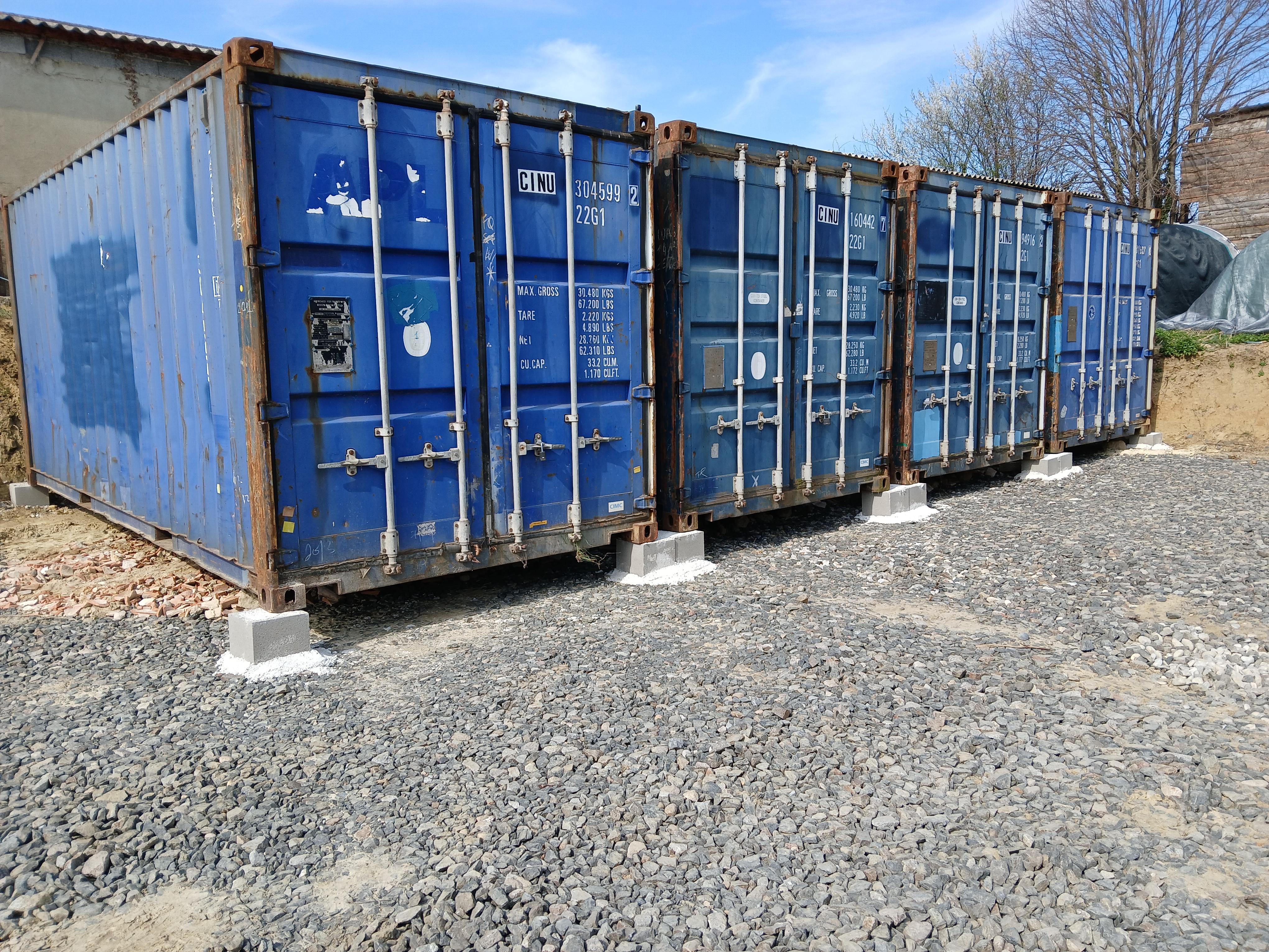 Box de stockage 15 m2 33 M3